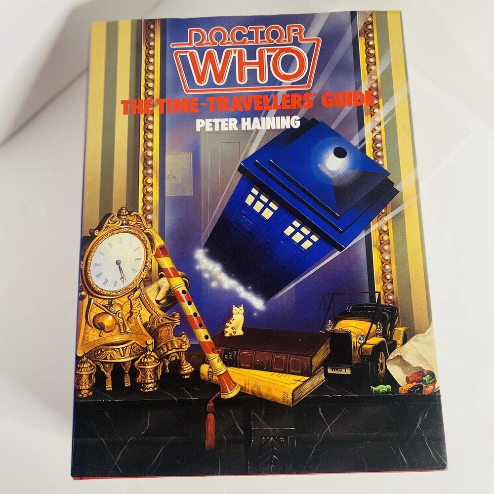 DOCTOR WHO Coffee Table Books 1980s Peter Haining Vintage LOT Hardcover BBC